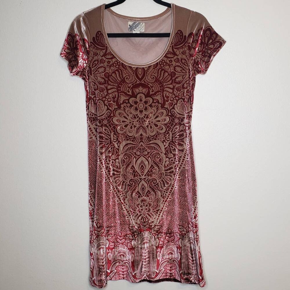 Lucky Brand| Holly Hock Velvet Dress